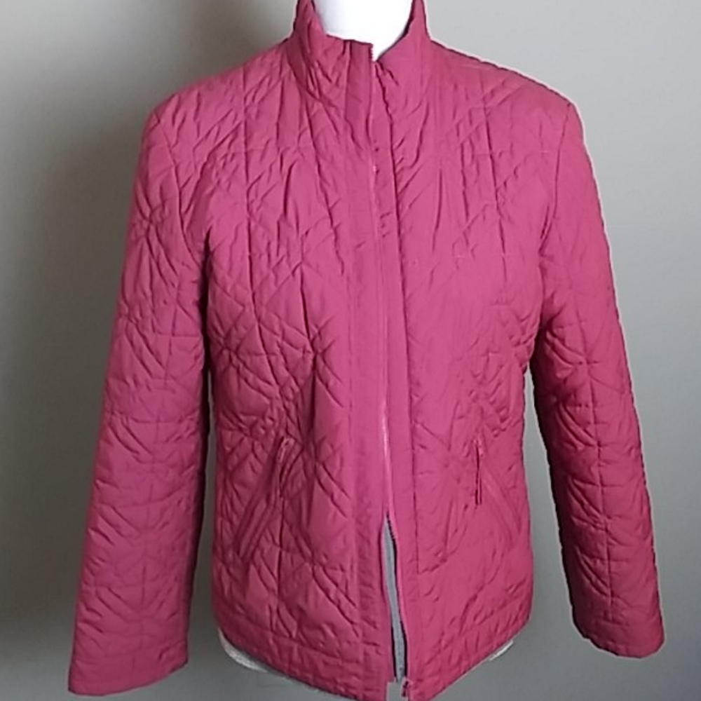 Talbots quilted jacket size small